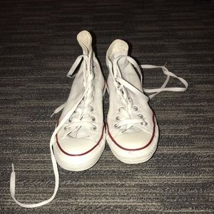 White high top converse